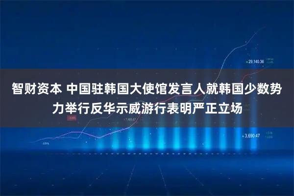 智财资本 中国驻韩国大使馆发言人就韩国少数势力举行反华示威游行表明严正立场