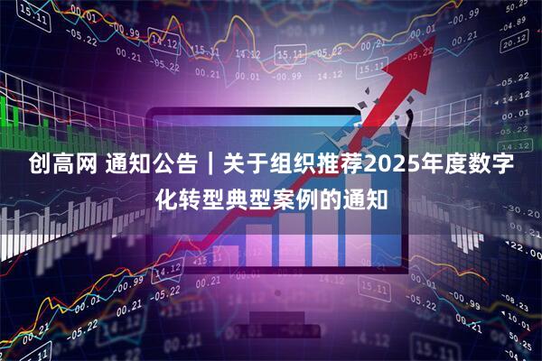 创高网 通知公告｜关于组织推荐2025年度数字化转型典型案例的通知