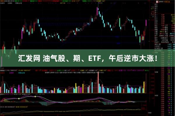 汇发网 油气股、期、ETF，午后逆市大涨！